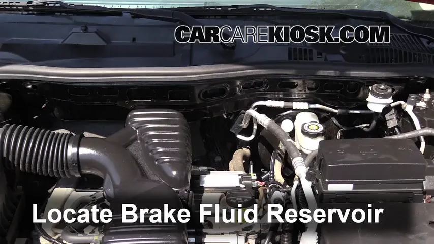 2005 Saturn Vue 2.2L 4 Cyl. Brake Fluid Add Fluid